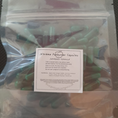 IMPROVED FORMULA Xtreme Fatburner Capsules - 2 capsules a day 1 month supply R350