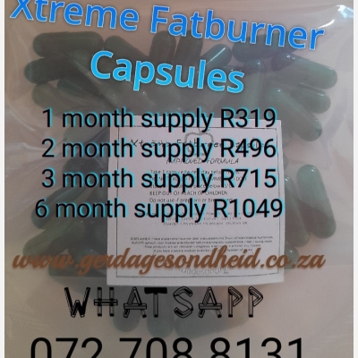 IMPROVED FORMULA XTREME FATBURNER 1 month supply R319