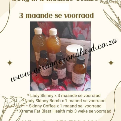 30kg in 3 maande Combo R1500