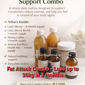 30kg in 3 maande Combo R1500